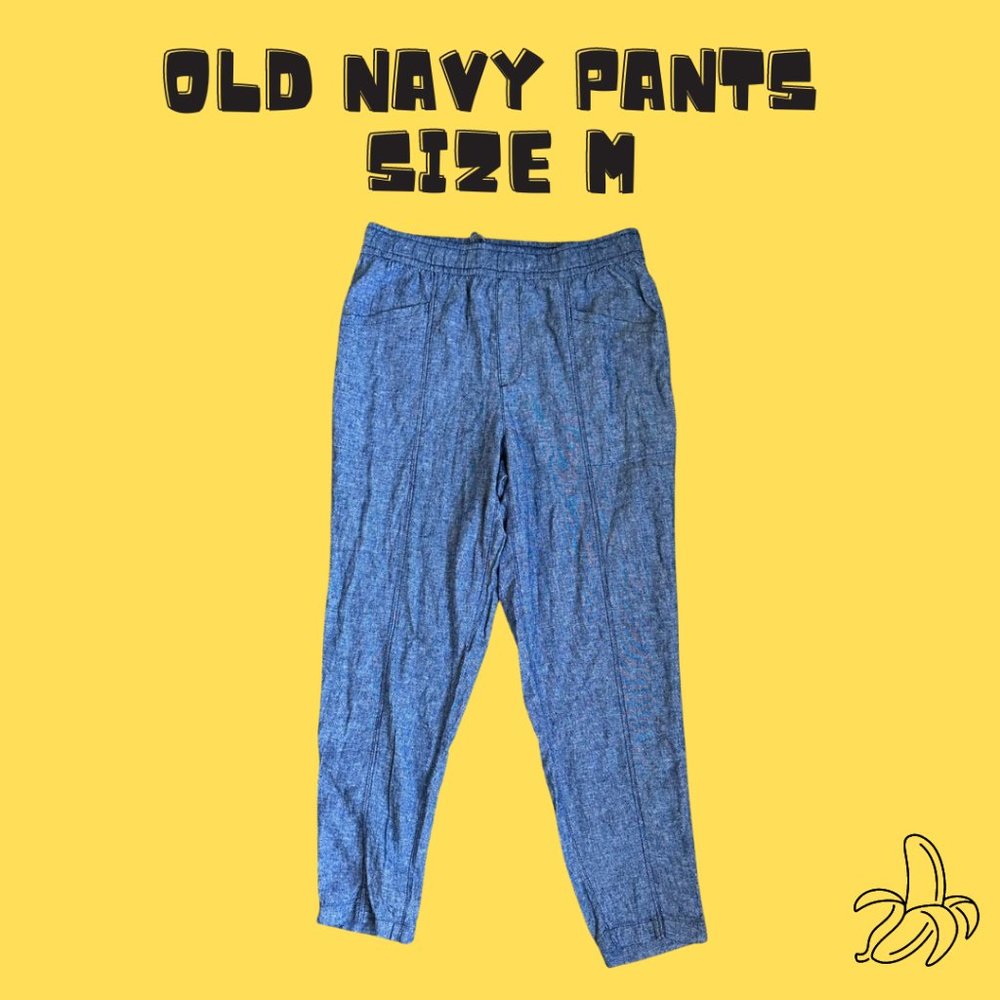 🟡 Old Navy Pants | Size M | Blue 🟡
